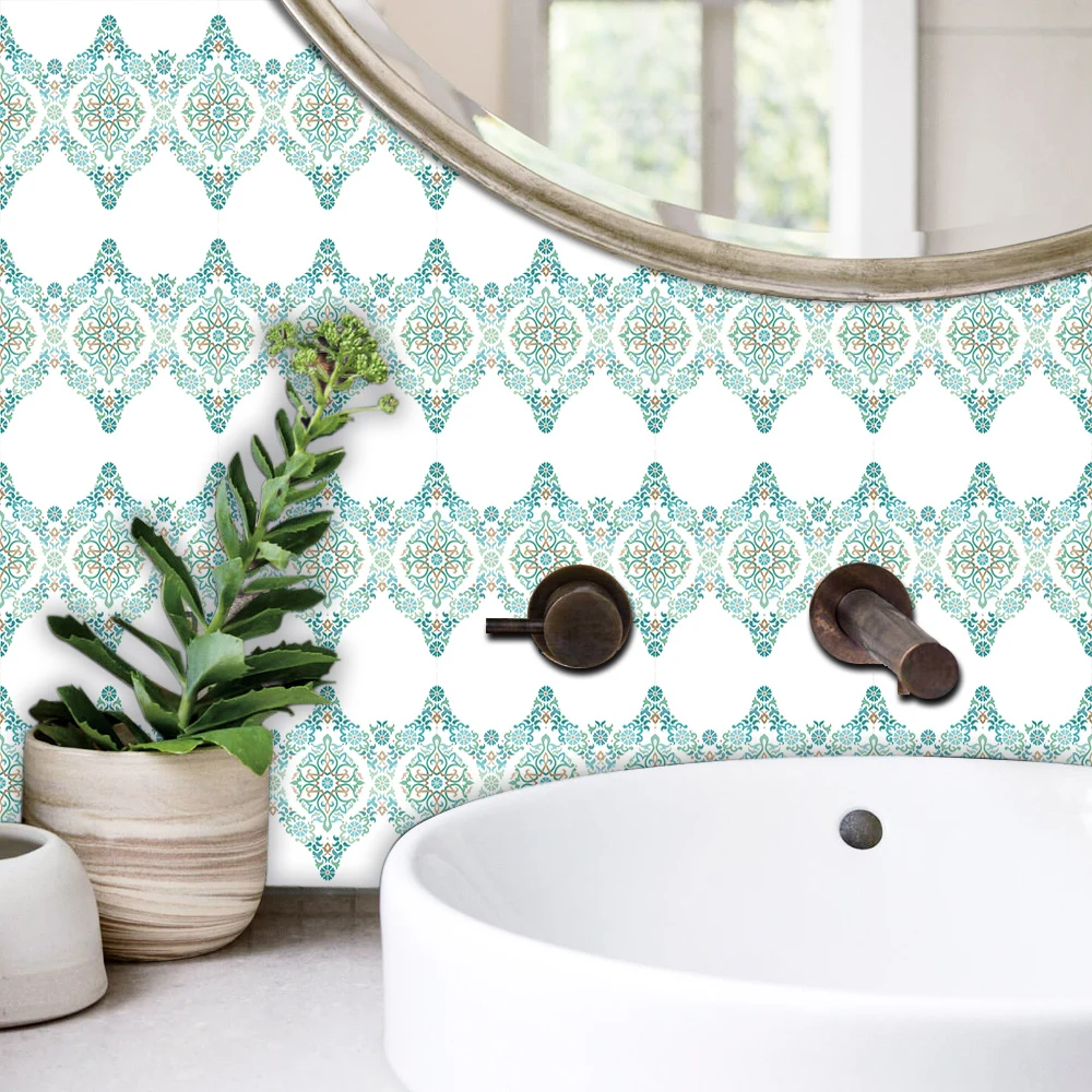 10/15/20 см плитка в средневосточном стиле настенная наклейка кухонная задняя