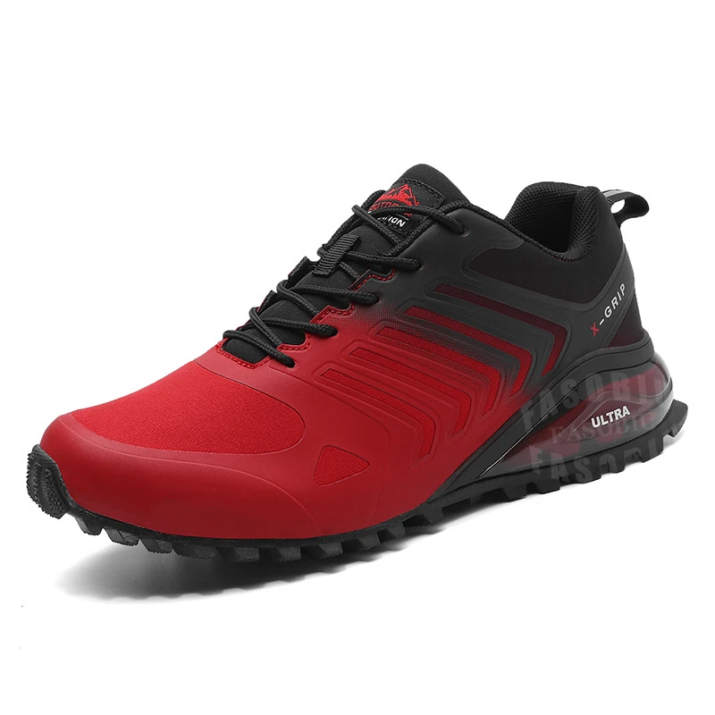 

New Spring Autumn Mens Shoes Anti-skid Outdoor Large Size Lightweight Running Wear-resisting Rubber Hiking Sneakers
