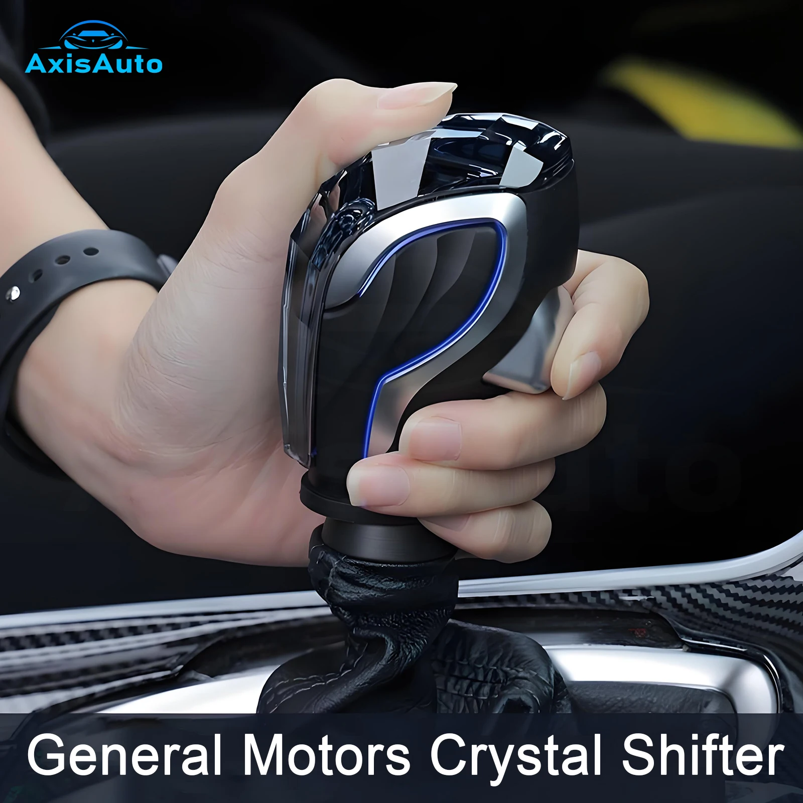 Фото Для Honda/Toyota/Kia/Hyundai/Nissan/Infiniti/Buick/Chevrolet/Ford/Cadillac универсальные автомобильные аксессуары хрустальный рычаг переключения передач ручка №1