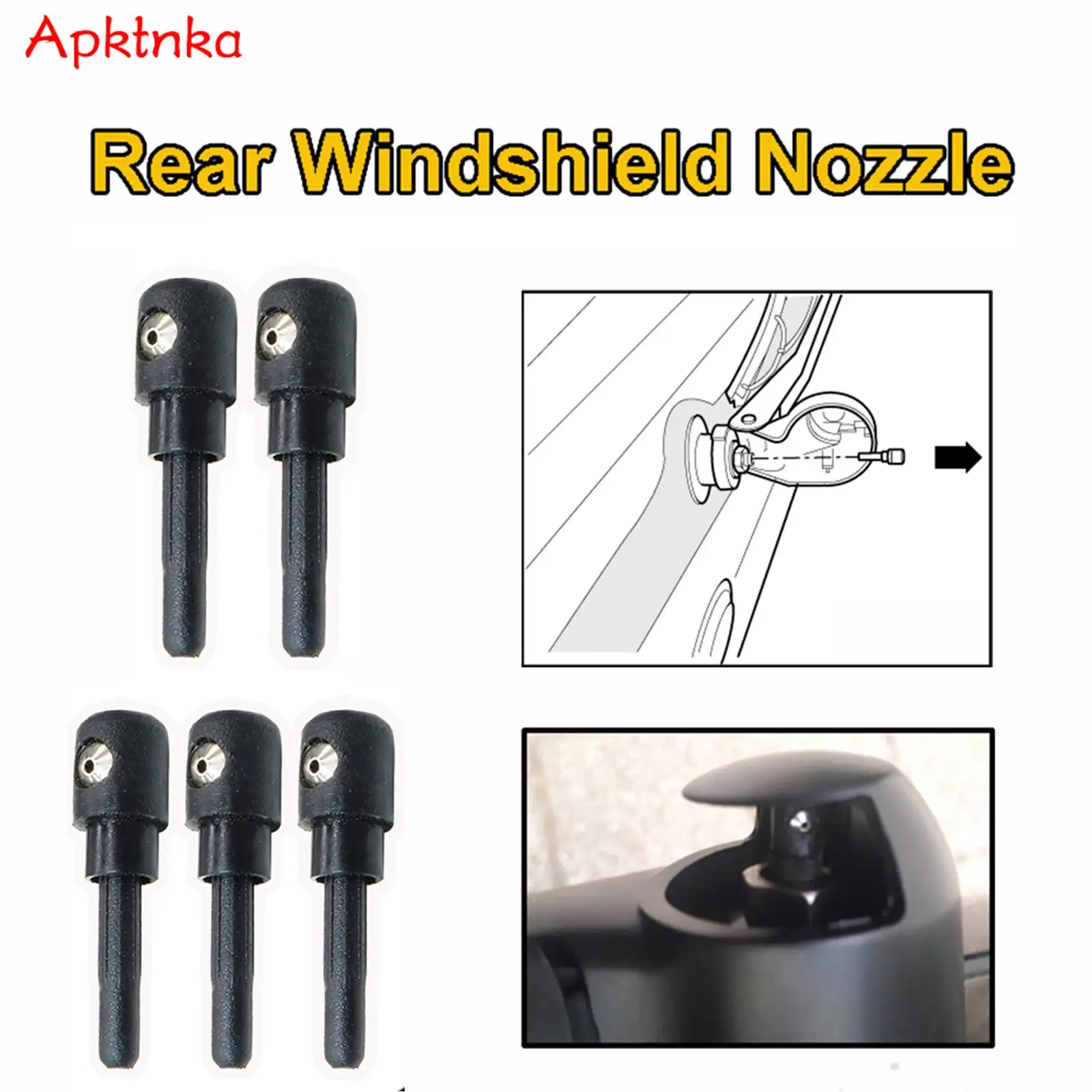 

Омыватель лобового стекла x5 для Skoda Fabia Superb Yeti Seat Alhambra Altea Arosa Exeo Ibiza Leon Toledo