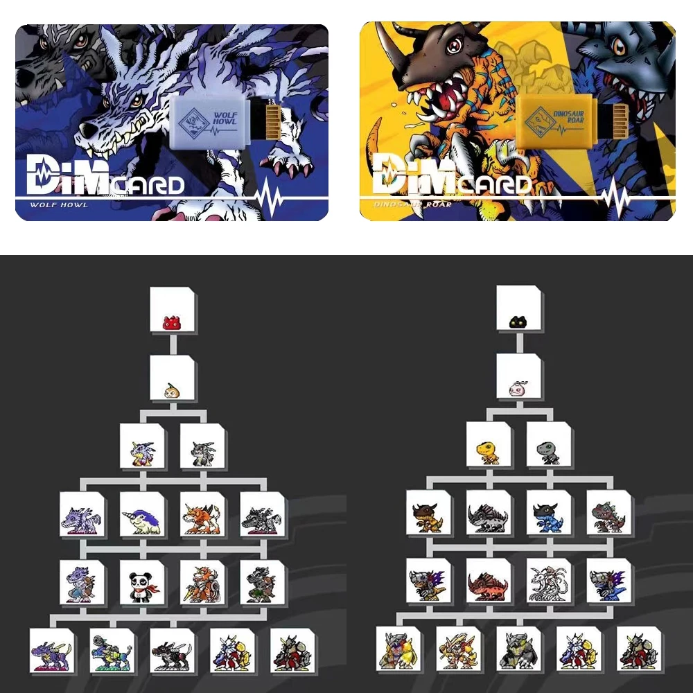 Фото Digimon Приключения PB диножар Роар волк HOWL издание США тусклые карты ограниченная карта фигурки модели карт №2