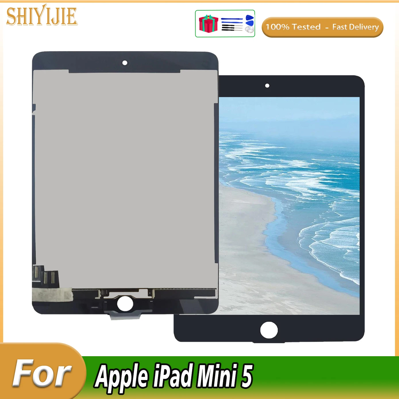 

AAA+ Quality 7.9" LCD For iPad Mini 5 Mini5 5th Gen 2019 A2124 A2126 A2133 A2125 LCD Display Touch Screen Digitizer Assembly
