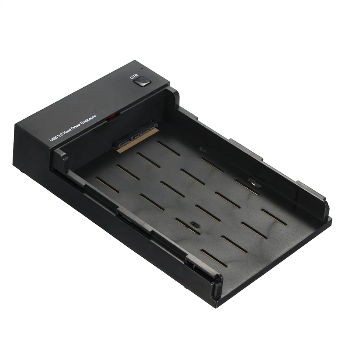 Фото ♬ ◤ Популярный стиль ◥ USB 3.0 2.5-дюймовый 3.5-дюймовый корпус для жесткого диска SATA, портативный чехол для SSD/HDD, поддержка UASP, резервное копирование одним нажатием, вилка UK. №4
