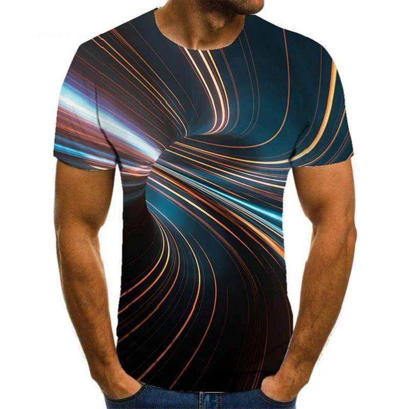 

Mens T Shirts Summer Short Sleeve Kitten 3D Printing Tops Best Seller Harajuku Casual T-shirt Fitness Graphic Tees Retro Tops