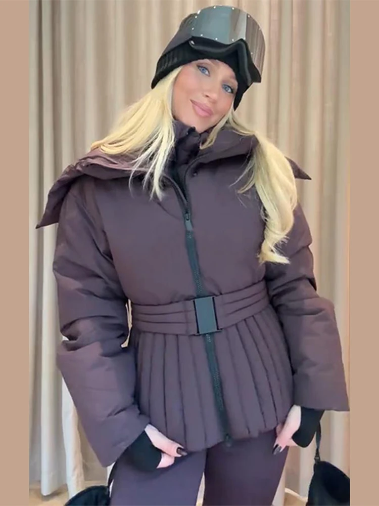 Women Ski Parkas Coat Jacket