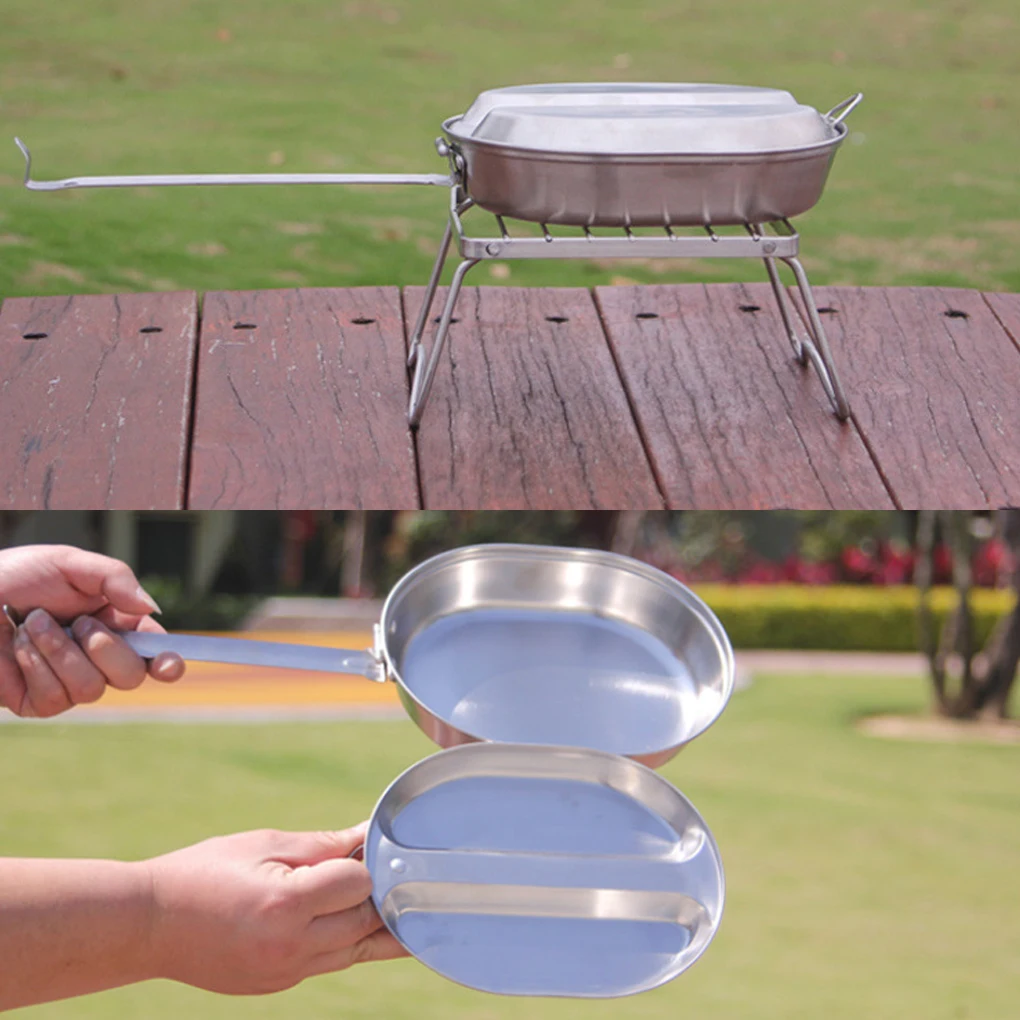 Ланч-бокс из нержавеющей стали герметичная посуда пищевой контейнер кухонный