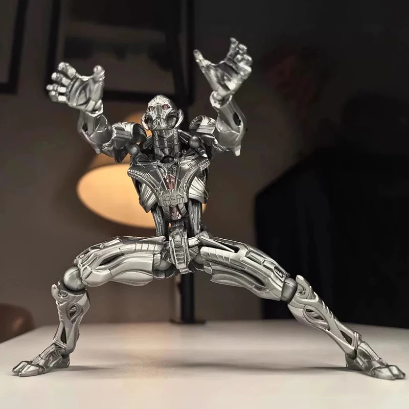 Фото В наличии: Фигурки AC Factory Ultron Action Figures Kaiyodo Amazing Yamaguchi Avengers, 17 см, коллекционная модель, подарок, игрушка №3