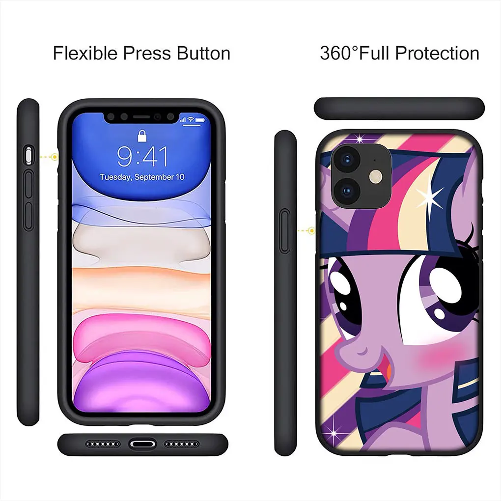 Чехол для Apple iPhone 15 14 13 12 11 Pro XS Max XR 6s Plus + SE