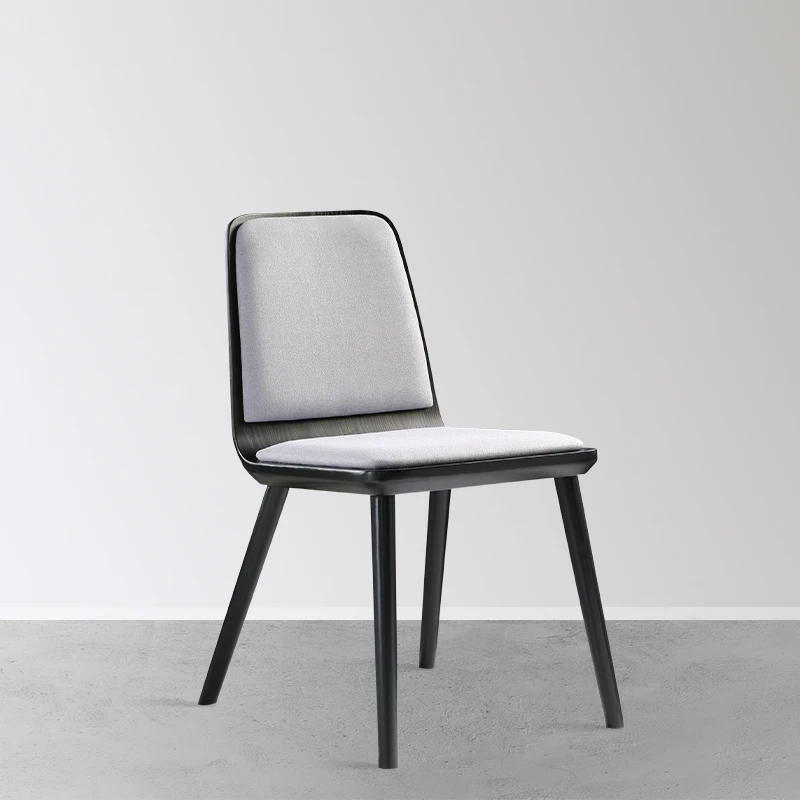 

Modern Leather Dining Chairs Black Metal Legs Mobile Lounge Chair Nordic Living Room Cadeiras De Jantar Home Furniture YYY40XP