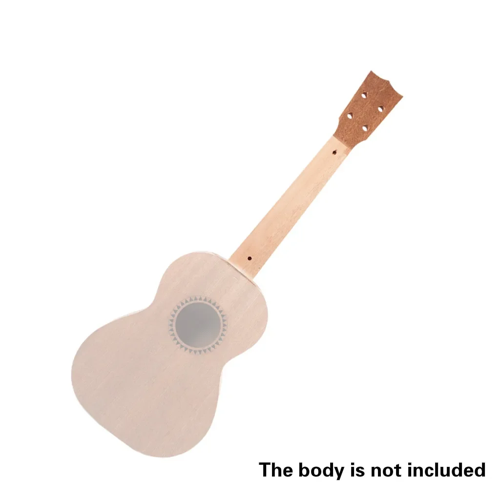 Незавершенные детали для шеи укулеле 21 дюйм 23 дюйма 26 дюймов S/C/T отверстие