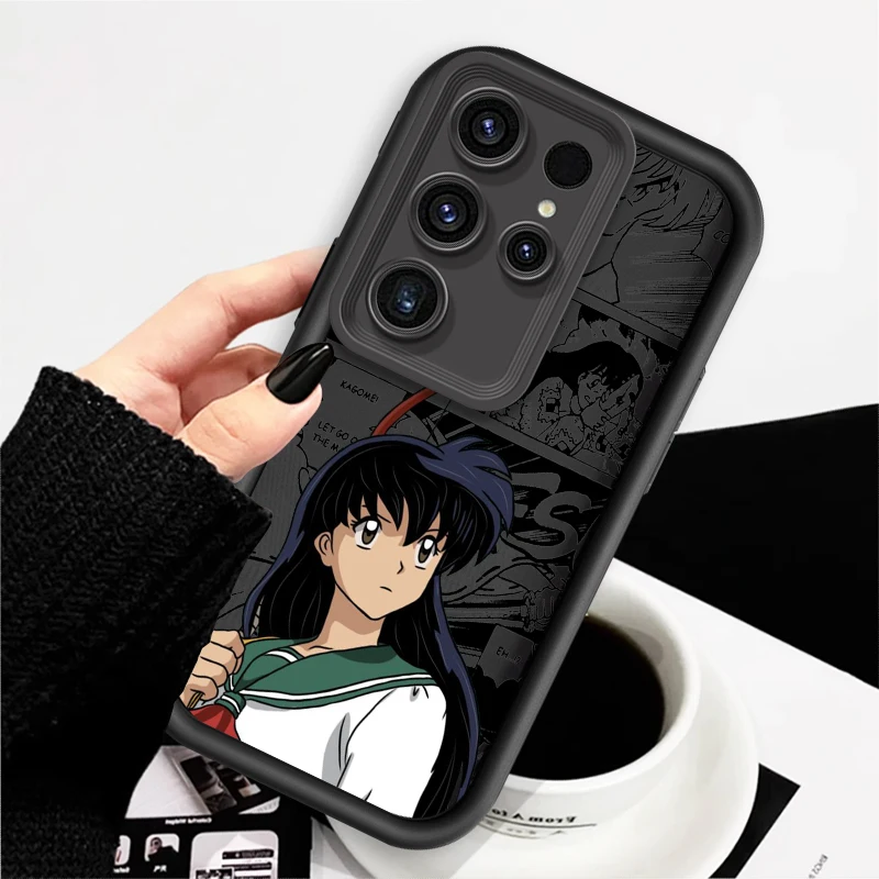Искусство аниме-комиксов Inuyasha для Samsung Note 20 S24 S23 S22 S21 S20 Ultra Plus FE A25 A23 A22 A15 A31