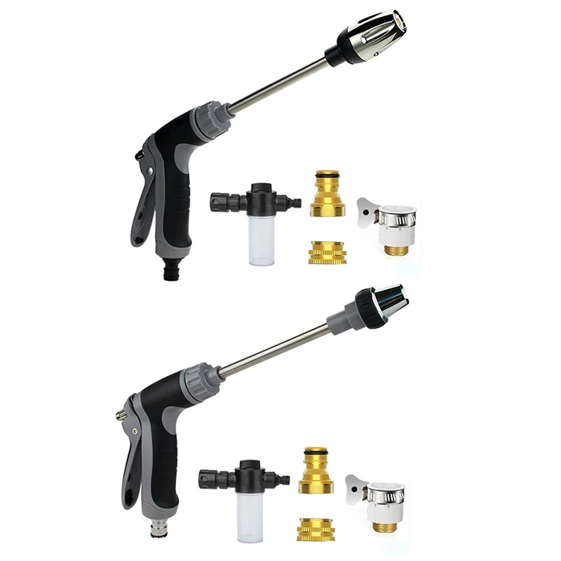 

High Pressure Washer Water Sprinkler Garden Hose Nozzle Spray For Water Foam Pot Car Washing Sprinkler Cleaning Tool
