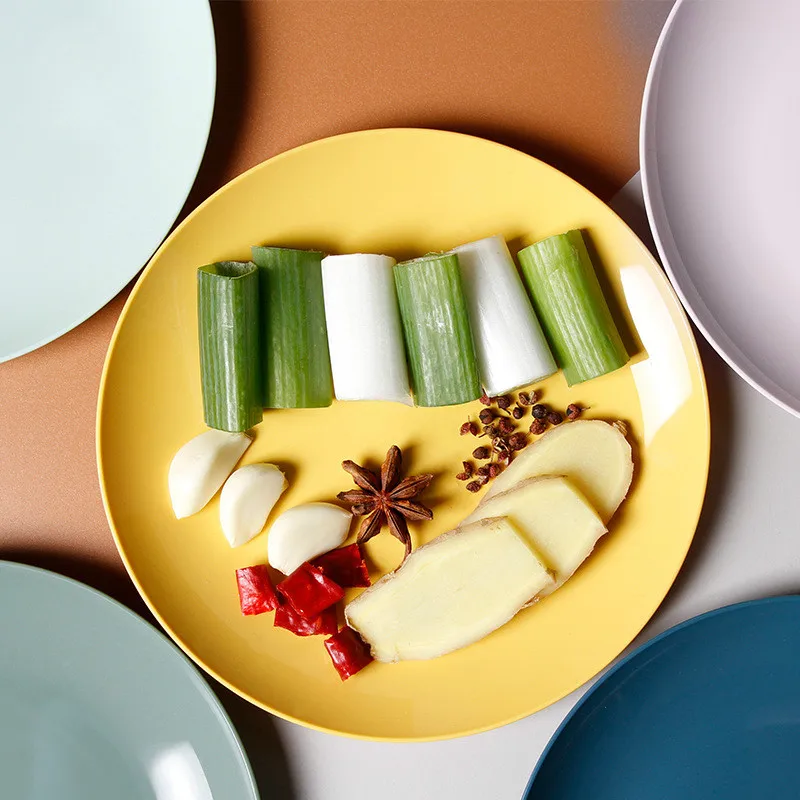Пластиковый бытовой поднос для хранения Кухонное блюдо соуса маленькая доска