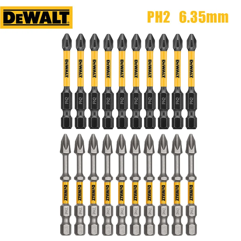DEWALT PH2 Electric Screwdriver Bit 25mm 57mm 63.5mm Long Li