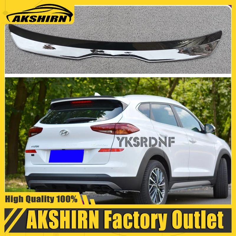 

Rear Roof Lip Spoiler For Hyundai Tucson TL Facelift 2019 + Hatchback Spoiler ABS Plastic Gloosy Black Car Tail Wing Decoration