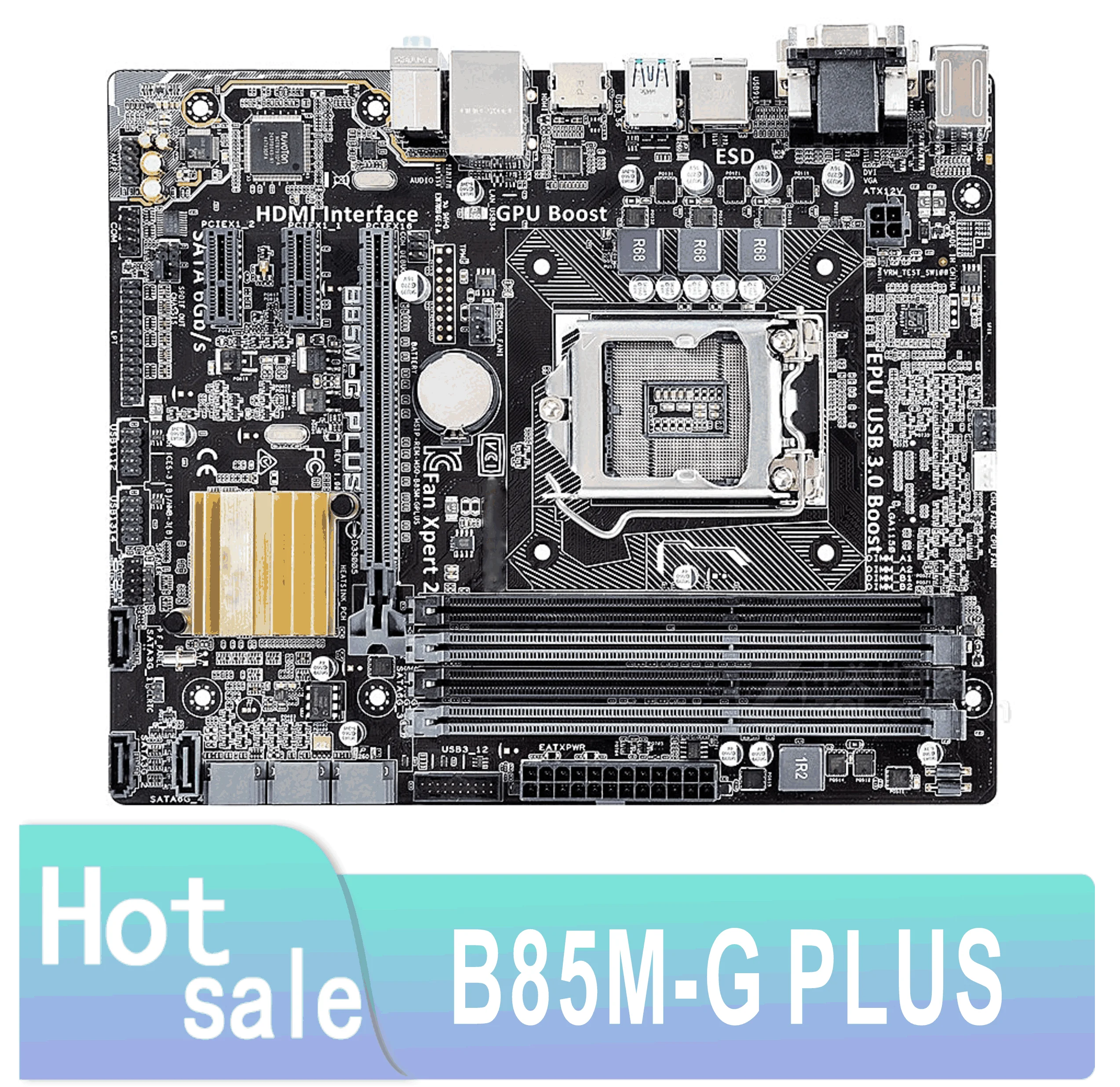 USB-кабель B85M-G PLUS B85 LGA 1150 i7 i5 i3 SATA3 USB3.0