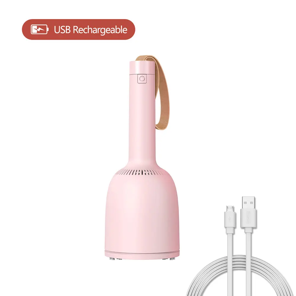 

Portable Office Cordless Mini Handheld ABS USB Rechargable Ergonomic With Lanyard Sofa Desktop Home Car Vacuum Cleaner Keyboard
