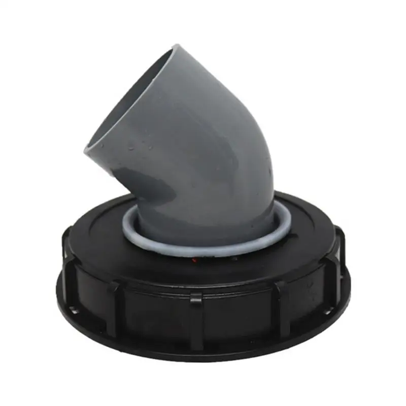 

IBC Ton Barrel Cover 187CM With Gasket With Venting Ton Barrel Plastic Cover Double Hole Tote Tank Lid Breath Cover Fitting