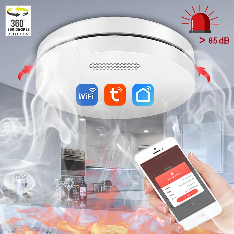 Рисунок 3 - Датчик дыма Tuya Smart Life