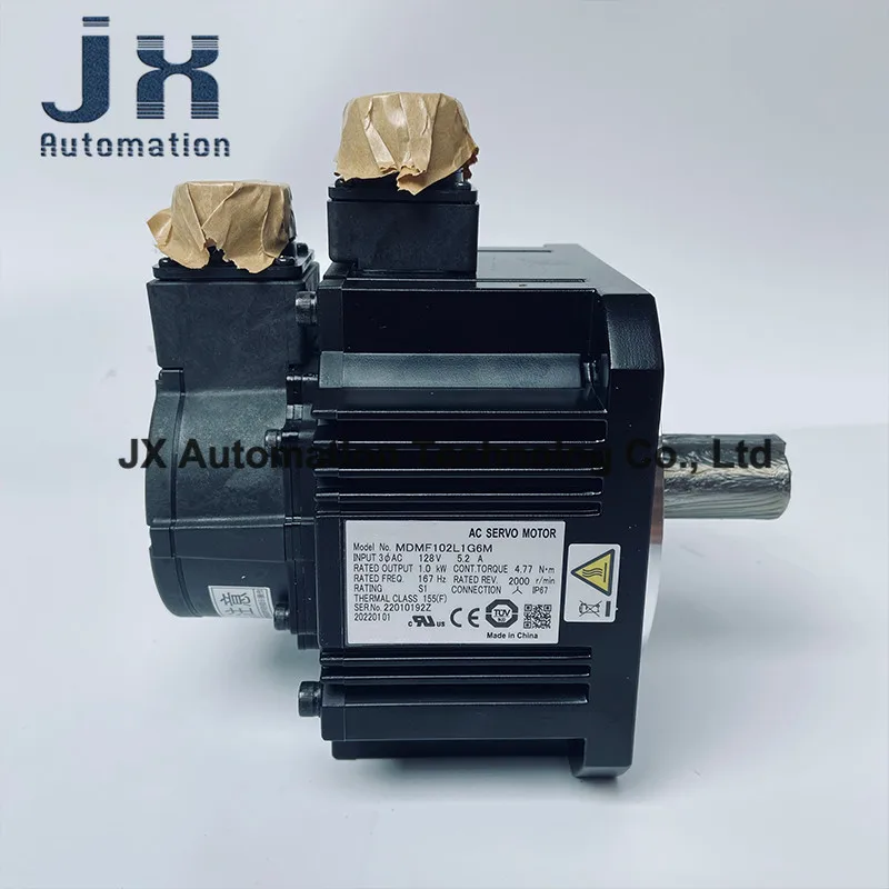 Original A6 Series Medium Inertia 2000r/min 1KW 200V AC Servo Motor MDMF102L1G6M MDMF102L1H6M