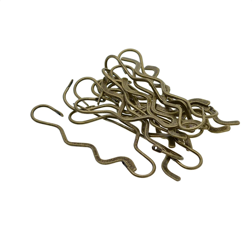 

12 шт., 3,4 дюйма, пустые бусины, волна, морская Закладка, ретро, серебро, золото, бронза, металл