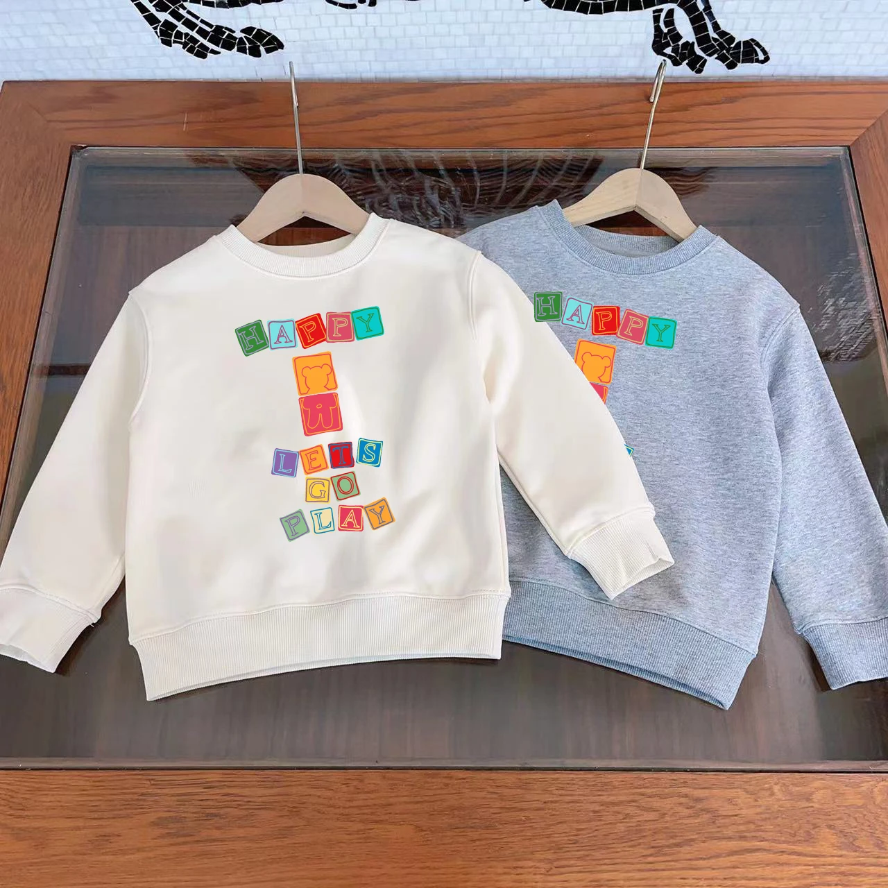 

Luxury Children's Sweater Autumn Cotton Children's Boys' Pullover Casual Fashion Girls' Baby Sweater High Quality