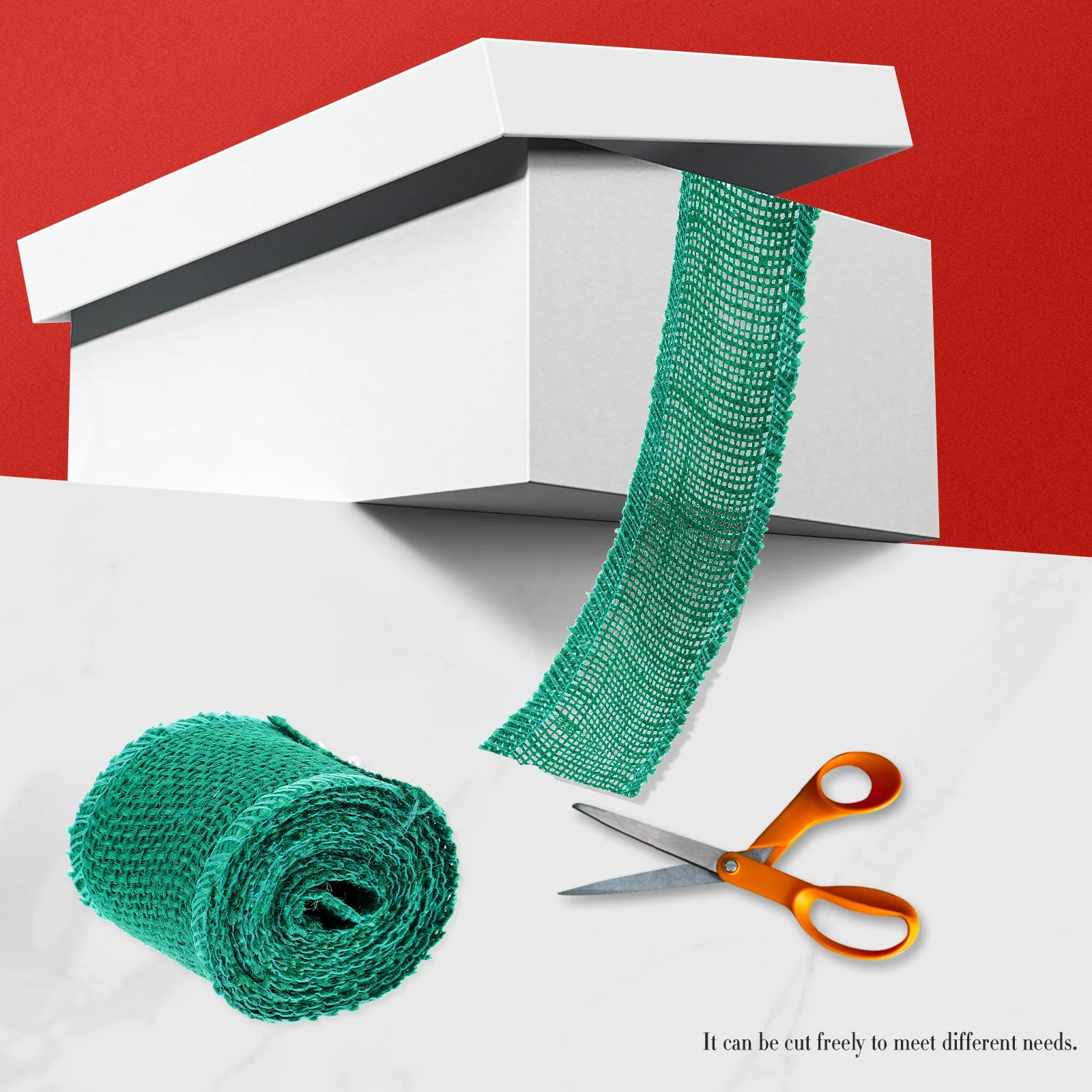 2 м решетчатая офисная гирлянда рождественский шпагат для подарочной упаковки