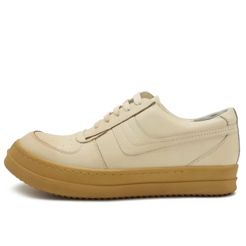 

Rmk Owews Men's Shoes High Quality Old Retro Low-top Leather Casual Sneakers Large Size 38-47 Yards Made of Genuine Leather