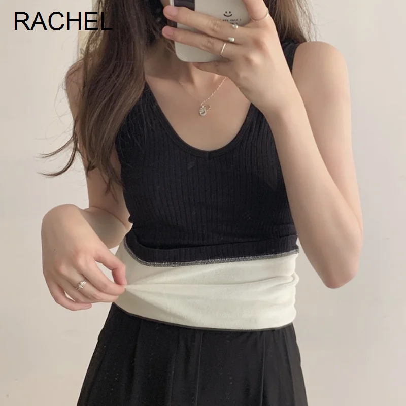 

Утолщенный теплый плюшевый жилет, женская одежда, осень-зима 2021, САМОНАГРЕВАЮЩАЯСЯ нижняя рубашка с подтяжками