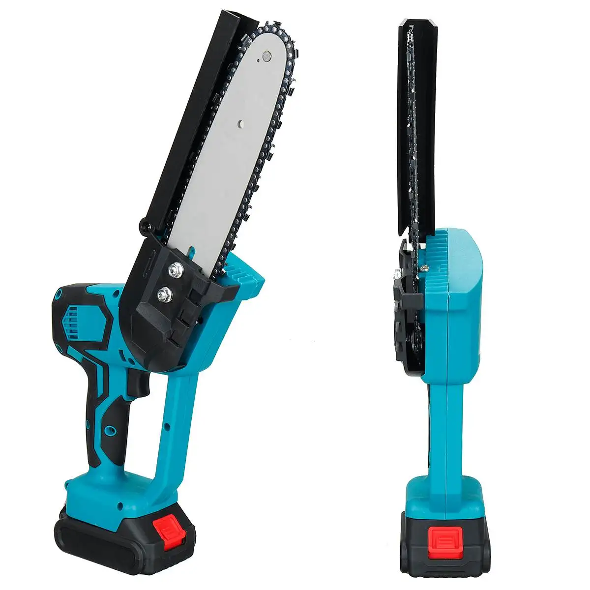 

4000W 8 Inch Electric Saw Chainsaw Cordless Pruning Garden Tree Logging Saw Woodworking Cutter Power Tool for Makita Battery