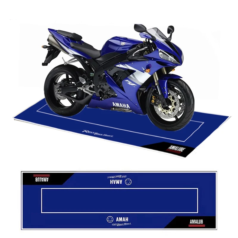 

Cool Motorcycle Mat Display Carpet Racing Moto Carpets Suitable For Honda Kawasaki Yamaha Floor Decoration Anti-slip Mats Rugs