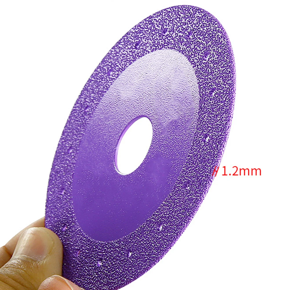 

100mm Glass Cutting Disc Diamond Marble Saw Blade Ceramic Tile Jade Special Polishing Cutting Blade Sharp Brazing Grinding Disc