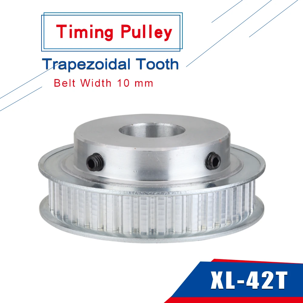 Зубчатый шкив XL42T трапециевидные зубья шаг 5 08 мм размер отверстия колеса