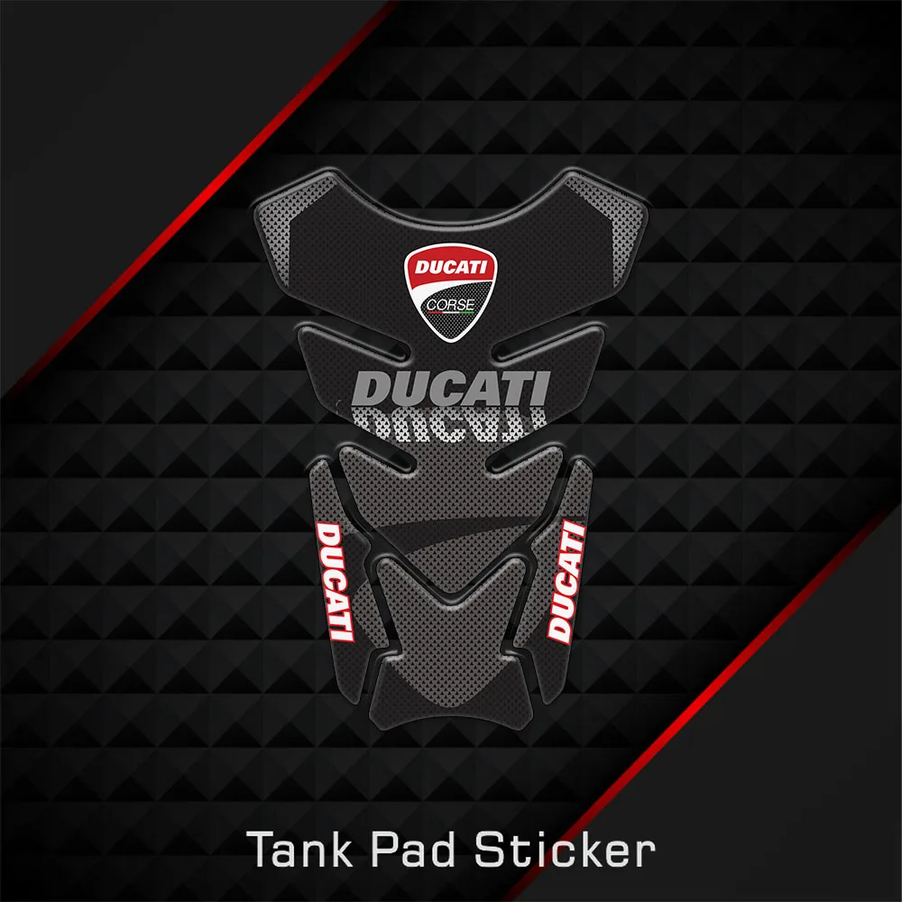 

Reflective Ducati Sticker Decal Vintage Monster Scrambler Italian Corse Logo For Ducati Multistrada Performance 821 620