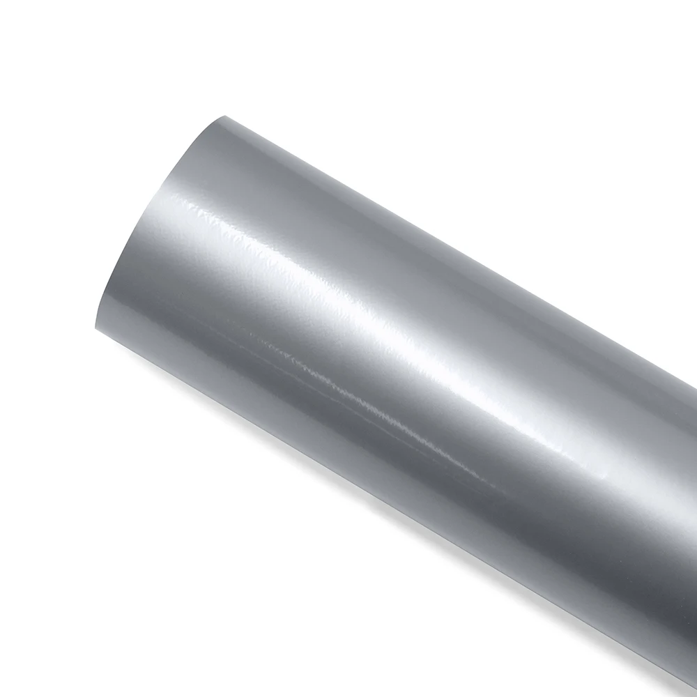 

Глянцевая серебряная автомобильная наклейка, изменяющая цвет, виниловая пленка, без пузырьков, ПВХ-пленка, автомобильная упаковка, наклейка, автомобильные аксессуары, авто украшение