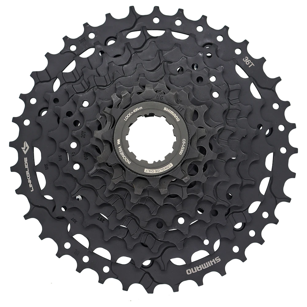 Shimano CS LG300 9 10-скоростная кассетная звездочка MTB CS-LG300 Кассета 9S 10S 9V 10V 11-36T 41T 48T