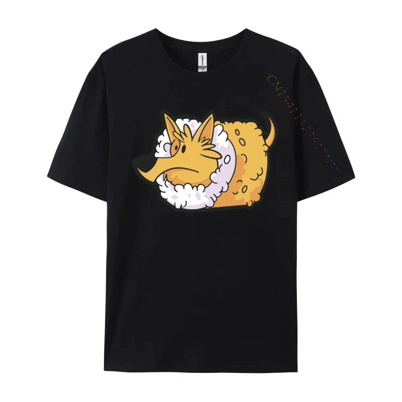 Dogs And Sushi Japanese Food Funny Dog Ginger Custom T-Shirt Tops Shirt Special Cotton Casual Sweatshirts Crazy Men - Цена: 1265