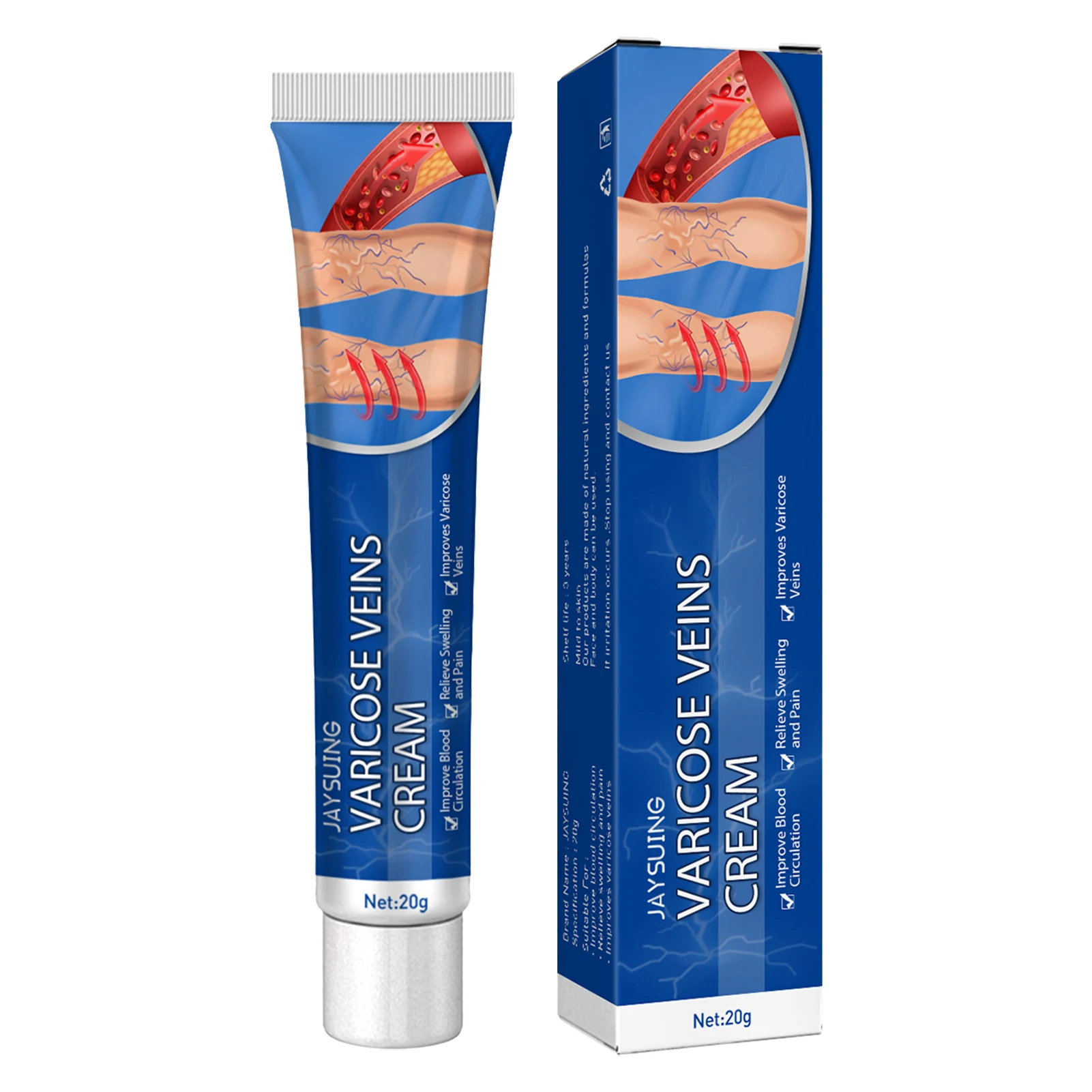 

Varicose Veins Cream Herbal Varicose Veins Cream Dilated Vasculitis Phlebitis Spider Ointment Body Care Veins Varicose