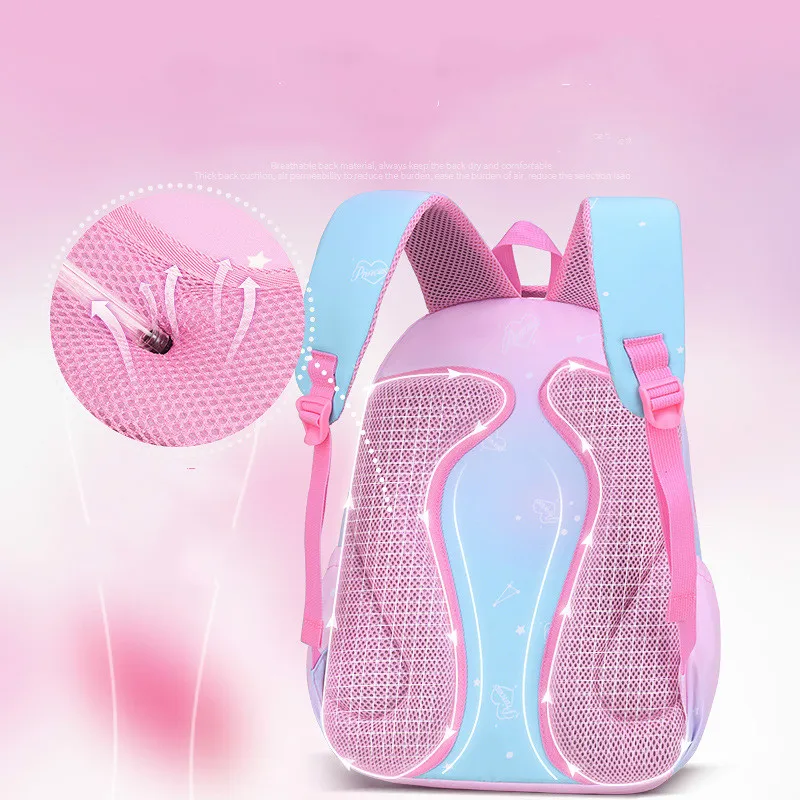 Waterproof Children School bags Girls Orthopedic school Backpack Kids Book Bag princess primay school Backpack bolsa infantil