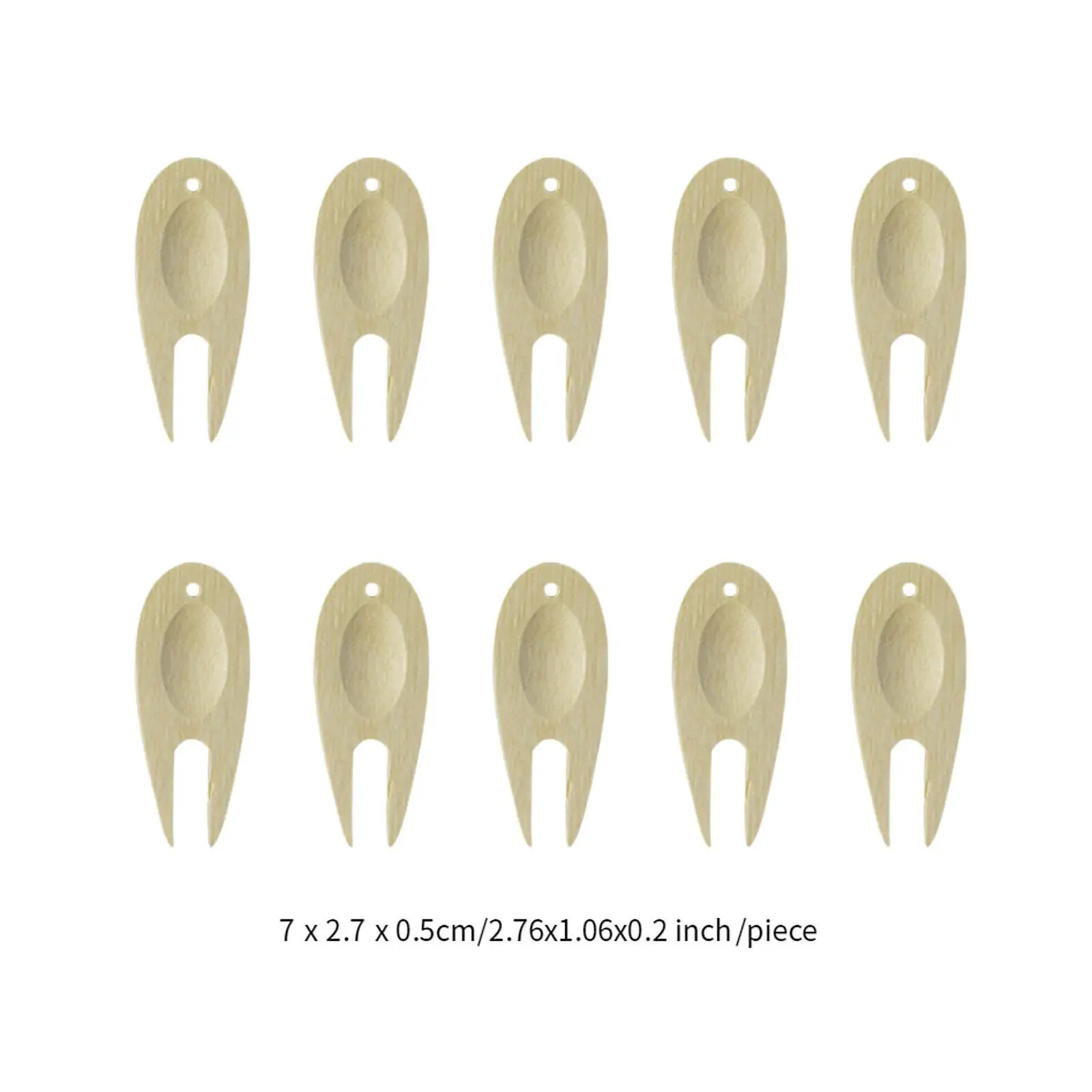 10x инструмент для ремонта Divot гольфа вилка многофункциональные гаджеты зеленая