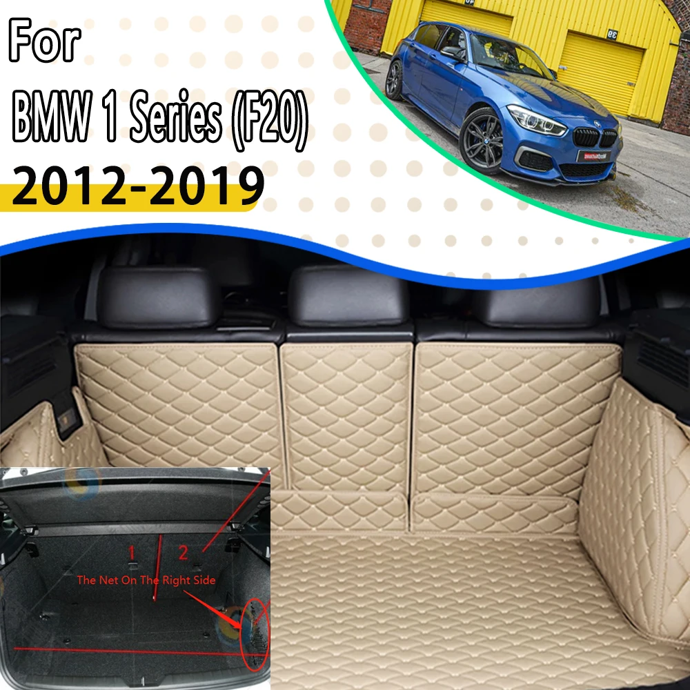 

Car Trunk Mats For BMW 1 Series F20 2012~2019 5door Waterproof Protective Pads Cargo Tray Rear Trunk Matt Carpet Car Accessories