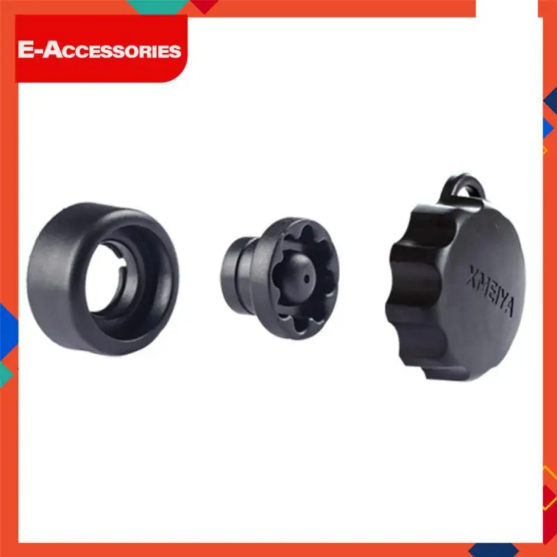 

Black Rainproof Plastic Rack Excellent Heat Resistance Anti-theft Knob Plastic Material Splashproof Mobile Phone Holder