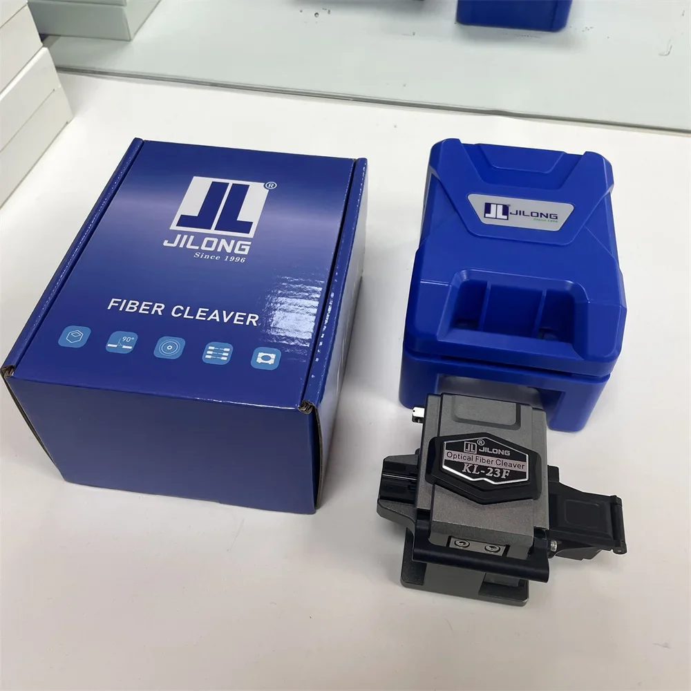 Фото JILONG KL-23F Высокоточный скалыватель волокна KL23F Резак для оптоволокна Холодная защита Специальные металлические вращающиеся лезвия uto №1