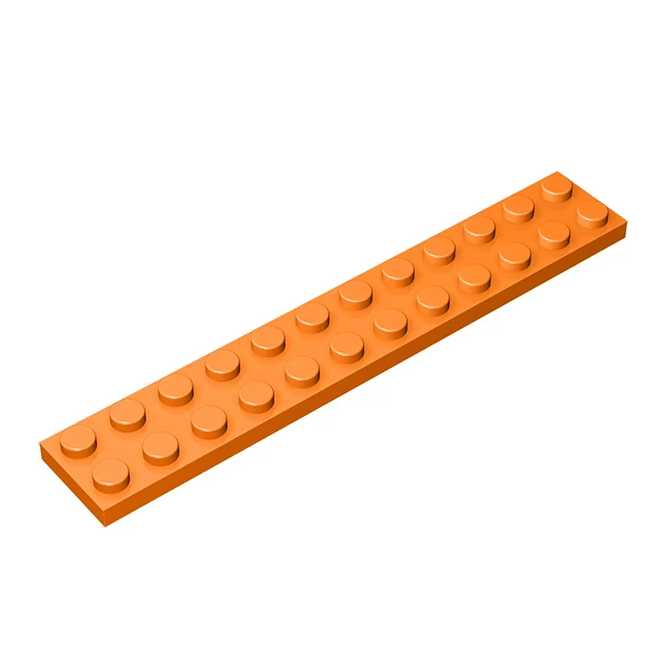 

Building Blocks Compatible with LEGO 2445 Plate 2 x 12 Technical MOC Accessories Parts Assembly Set Bricks DIY