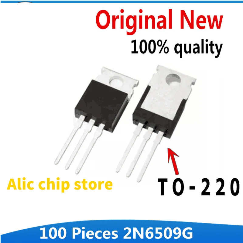 

100PCS 2N6509G TO-220 2N6509 TO220 Silicon Controlled Rectifiers Transistor