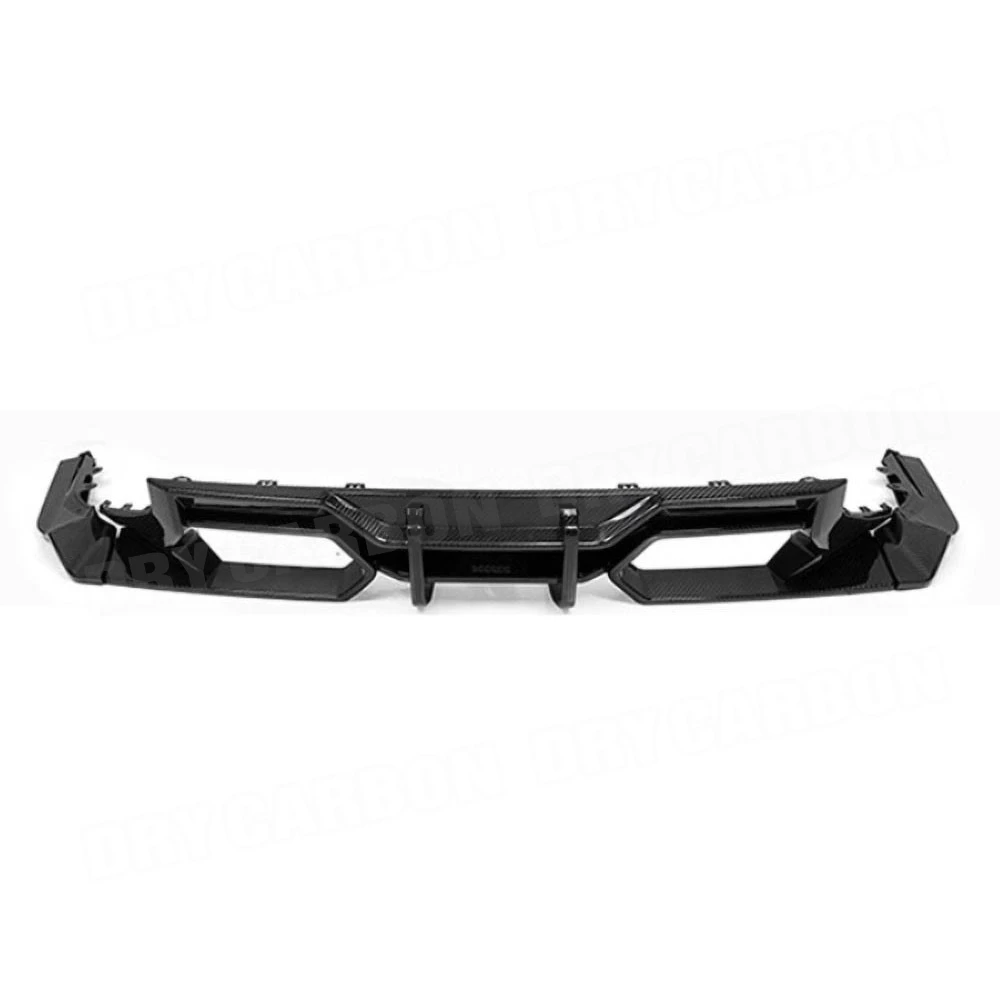 Фото Для BMW 2 серии G87 M2 2023+ S Style Dry Carbon Fiber Tech задний бампер, диффузор для губ, разделитель, диффузор для губ, подбородок, комплекты кузова, детали №4
