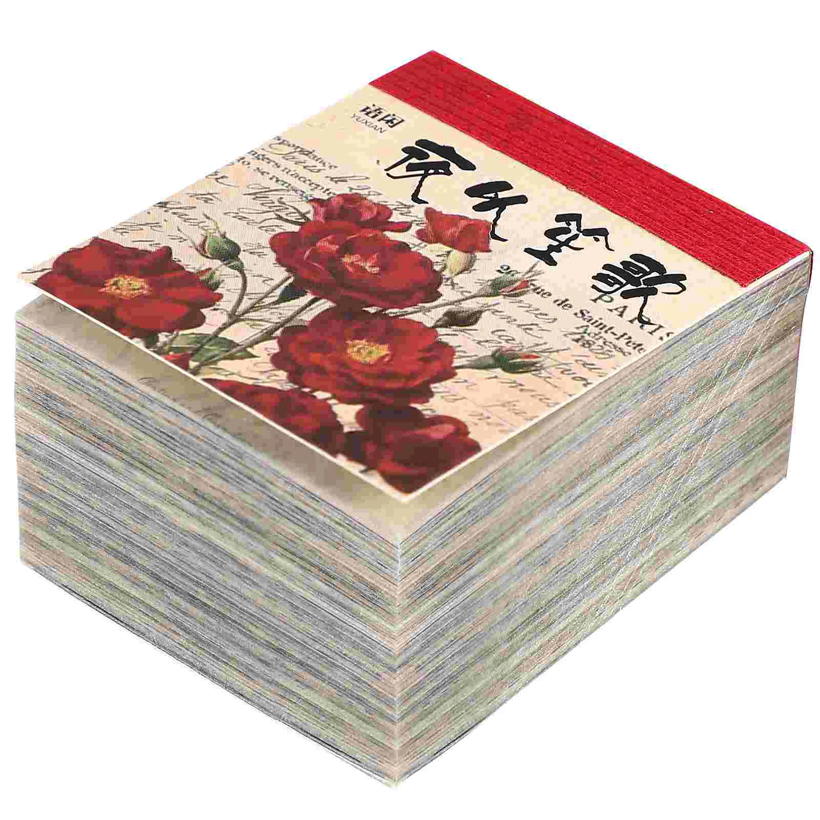 

365 листов материала книга материалы для рукоделия винтажные наклейки лакмусовая бумага принадлежности для скрапбукинга ботанический Декор