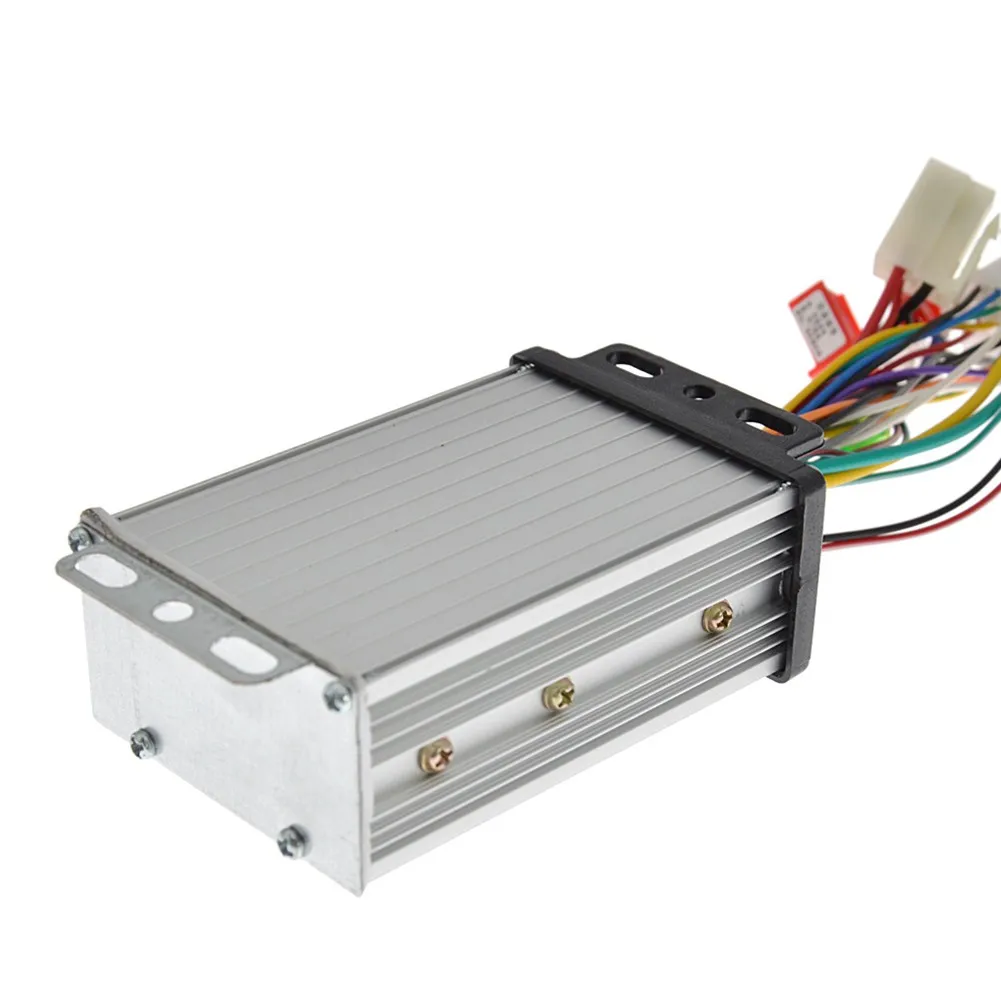 

Electric Bicycle Controller 285g 8.9 X 5.2 X 3cm Universal 36V-48V E-bike Regulator Replacement Scooter Silver