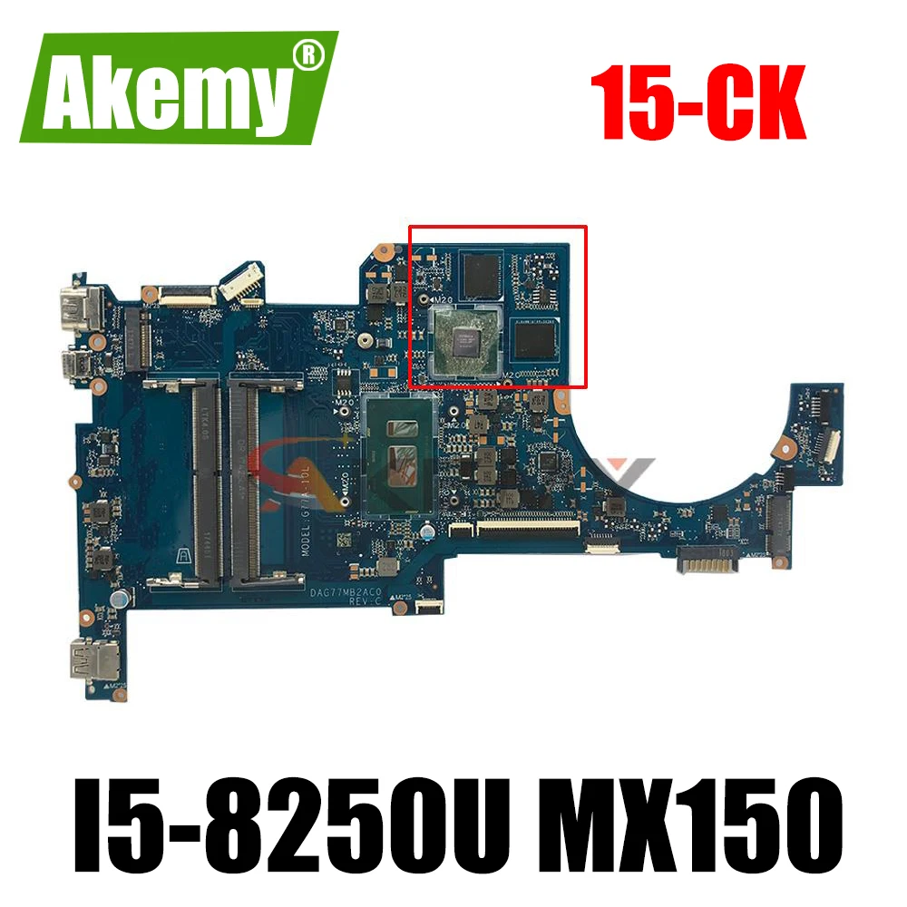 

Для HP Pavilion15-CK Материнская плата ноутбука MX150 2 Гб I5-8250U CPU L01685-001 DAG77MB2AC0 G77A