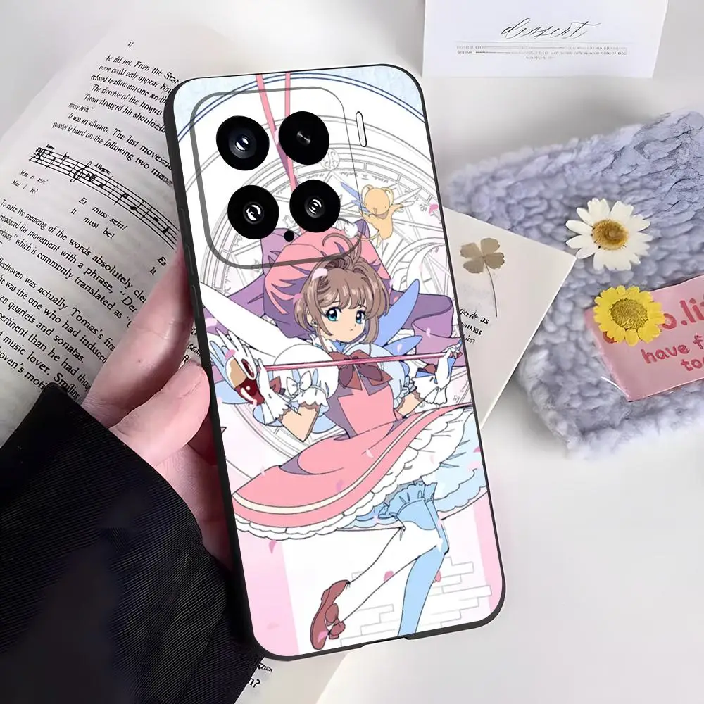 Аниме-чехол для телефона «Кардкаптор Сакура», силиконовый чехол для Xiaomi 17 Ultra, 17T, 15, 14, 13, 12 Ultra Pro Plus (art.: 3920dcbdfac34) - 3920dcbdfac34